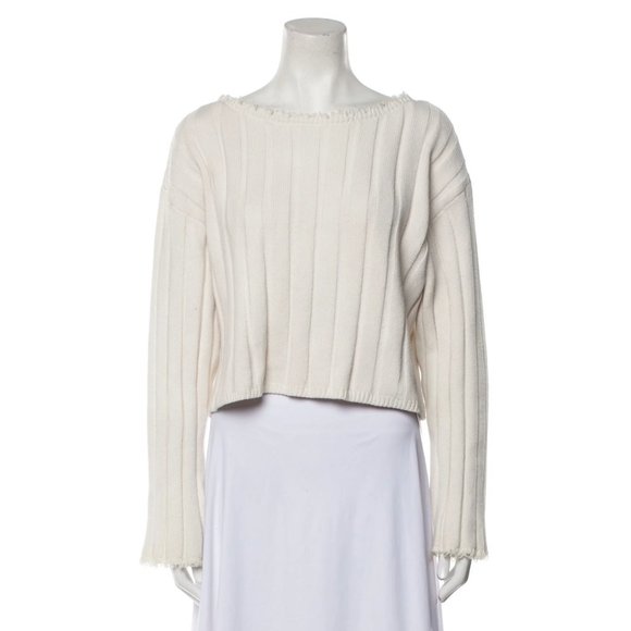 T BY ALEXANDER WANG White Sweater - Picture 1 of 6
